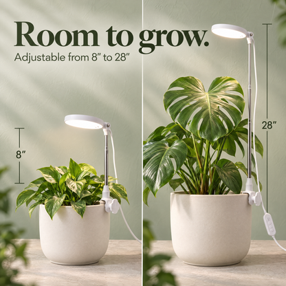 Lampe horticole LED réglable de 28 pouces