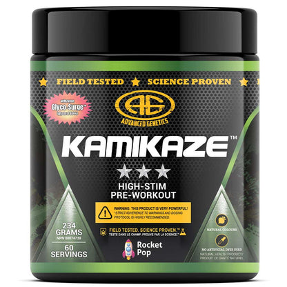 Advanced Genetics KAMIKAZE (Pre-Workout), 60 Servings