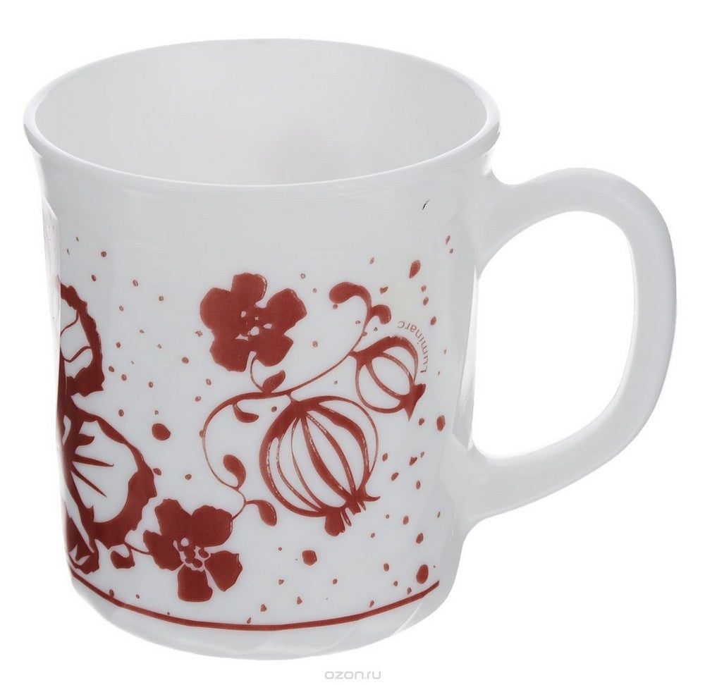 Lot de 6 tasses - Alcove Red - Luminarc