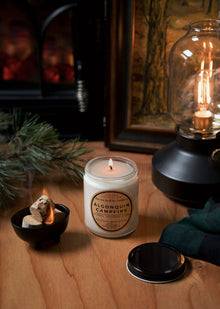 Bougie de Soja Feu de Camp Algonquin - 8oz