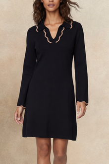 Robe pull Alice à col polo