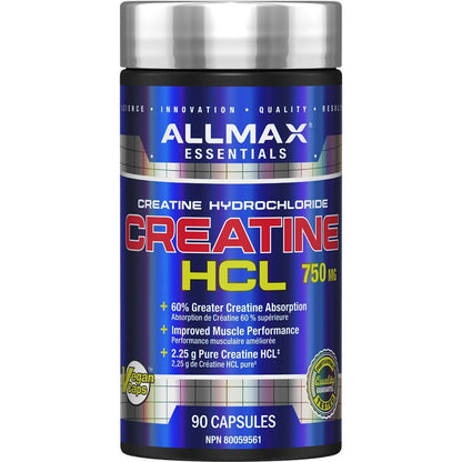 Allmax CREATINE HCL, 90 VCaps