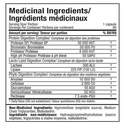 Allmax DIGESTIVE ENZYMES, 90 VCaps