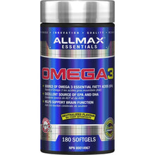 Allmax OMEGA 3 (Huile de poisson d'eau froide ultra-pure), 180 capsules molles