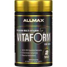 Allmax VITAFORM FOR MEN (Men's Multi-Vitamin), 30 Day Supply