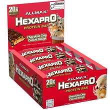 Barre protéinée Allmax HEXAPRO, 12 barres/boîte