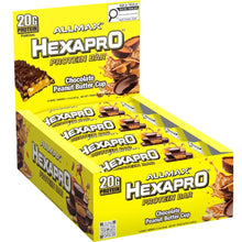 Barre protéinée Allmax HEXAPRO, 12 barres/boîte