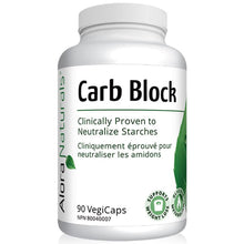 Alora Naturals CARB BLOCK, 90 gélules végétales