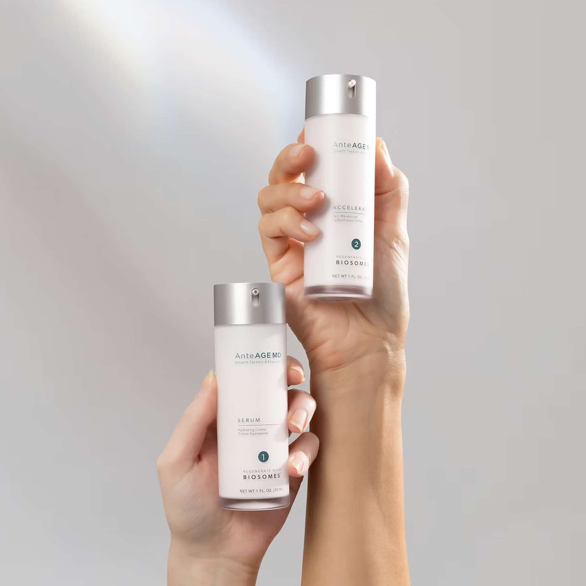 AnteAGE MD Biosome System Serum + Accelerator