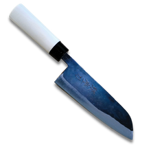 Aogami 165 | Santoku Knife 165mm Blue#2 Soft iron Blade | Made in Japan