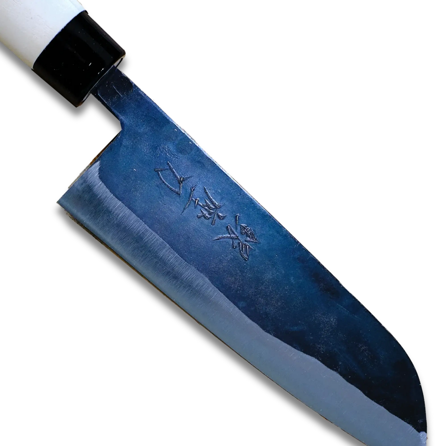 Aogami 165 | Couteau Santoku 165 mm Lame en fer doux Aogami #2 | Fabriqué au Japon