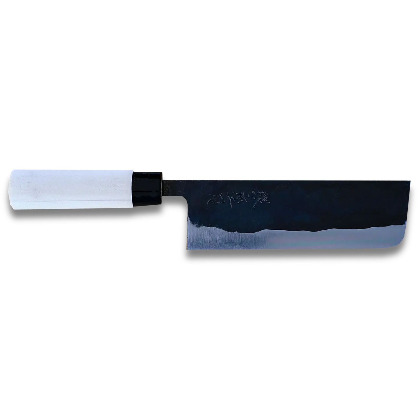 Aogami 166 | Couteau Nakiri 165mm Lame en fer doux Blue#2 | Fabriqué au Japon