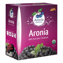 Organic Aronia Berry Juice 101.4 fl oz (3 Litre) Box | Not from Concentrate