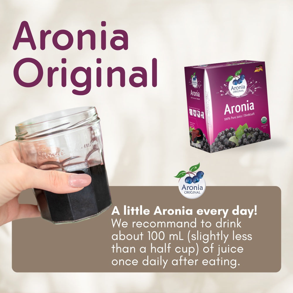 Jus de baies d'aronia bio 3 litres | Non issu de concentré