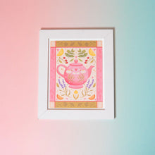 Tea Pot Art Print (7"x9")