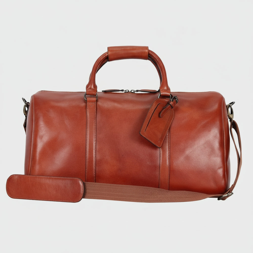 Sac de voyage en cuir