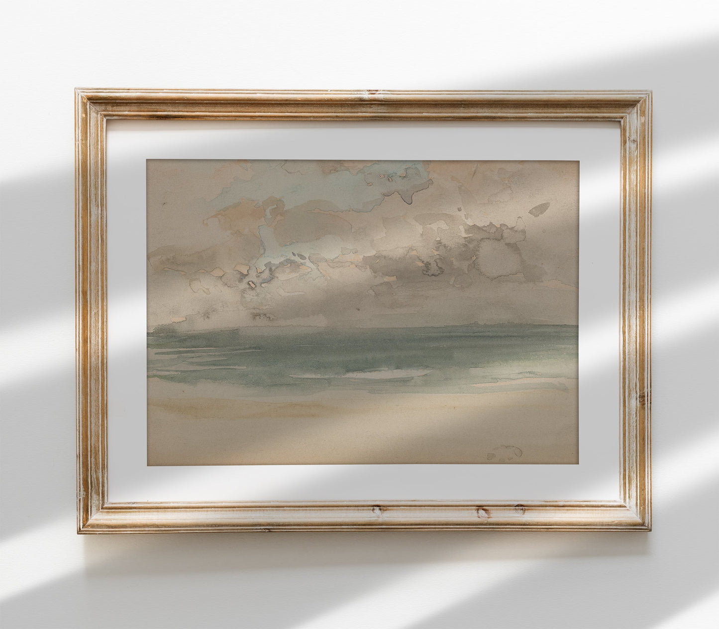 Impression d'art Paysage côtier vintage L0102