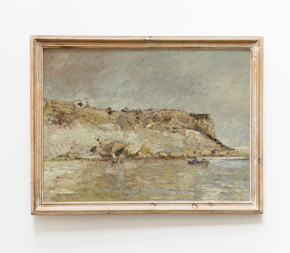 Impression d'art Paysage chaleureux vintage L0115