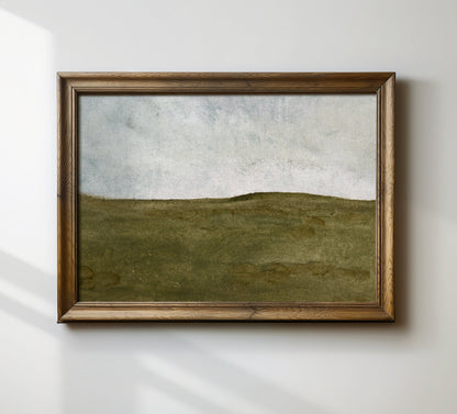 Prairie unie | Impression d'art de paysage | Série Road Trip | RT118