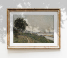 Impression d'art Paysage couvert vintage L0162