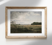 Impression d'art paysage d'époque aux couleurs sourdes et d'ambiance L0220
