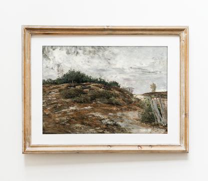 Impression d'Art Paysage Vintage L0100