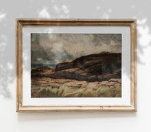 Impression d'art Paysage Rétro et Sombre L0129