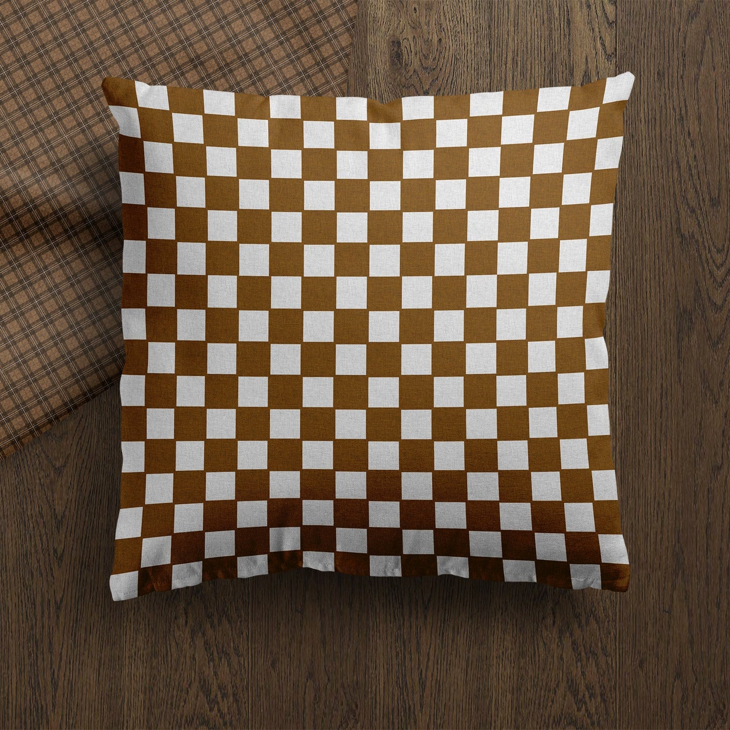 Harper | Housse de coussin à carreaux classique