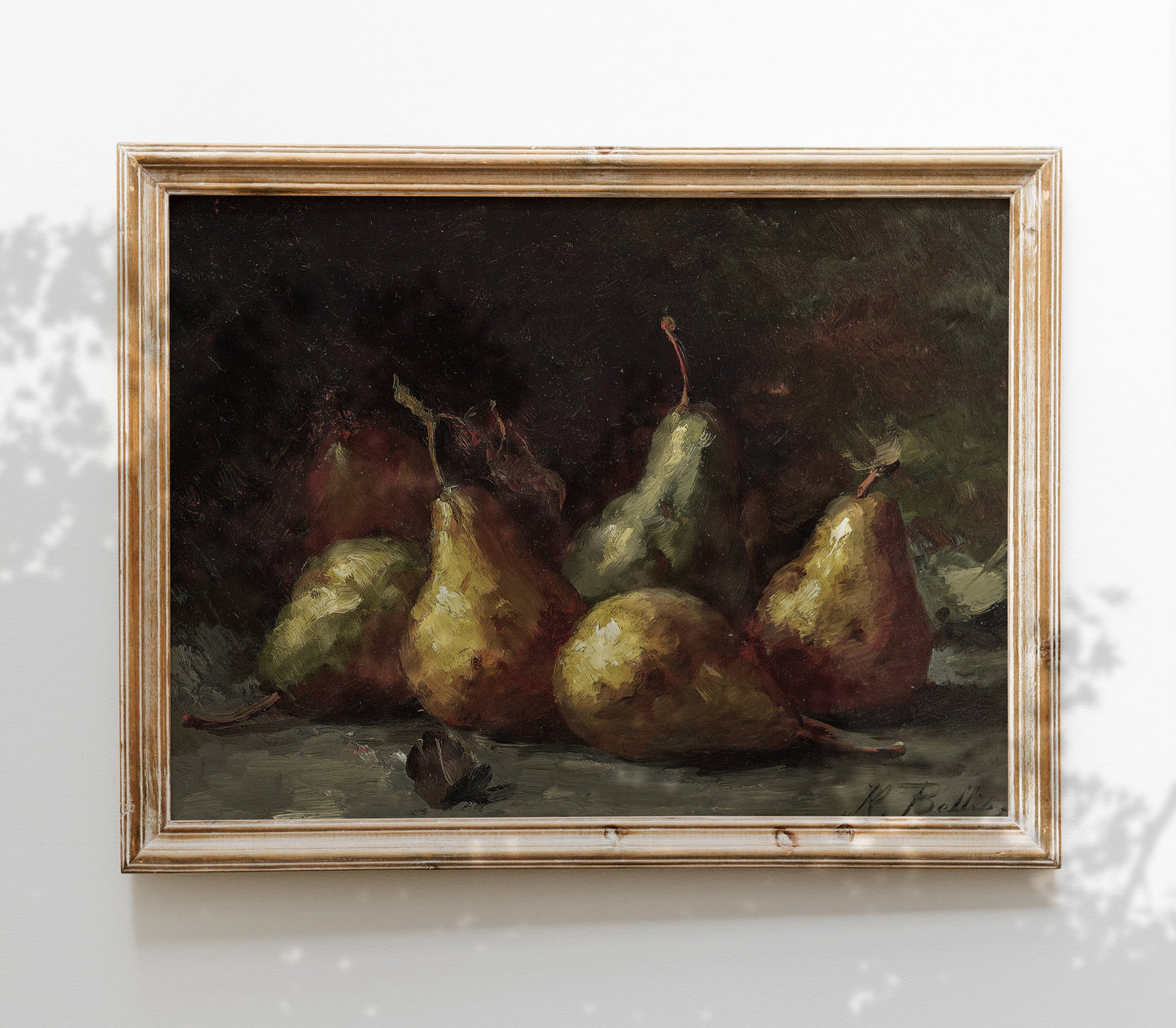 Impression d'art fruitier d'ambiance vintage S0149