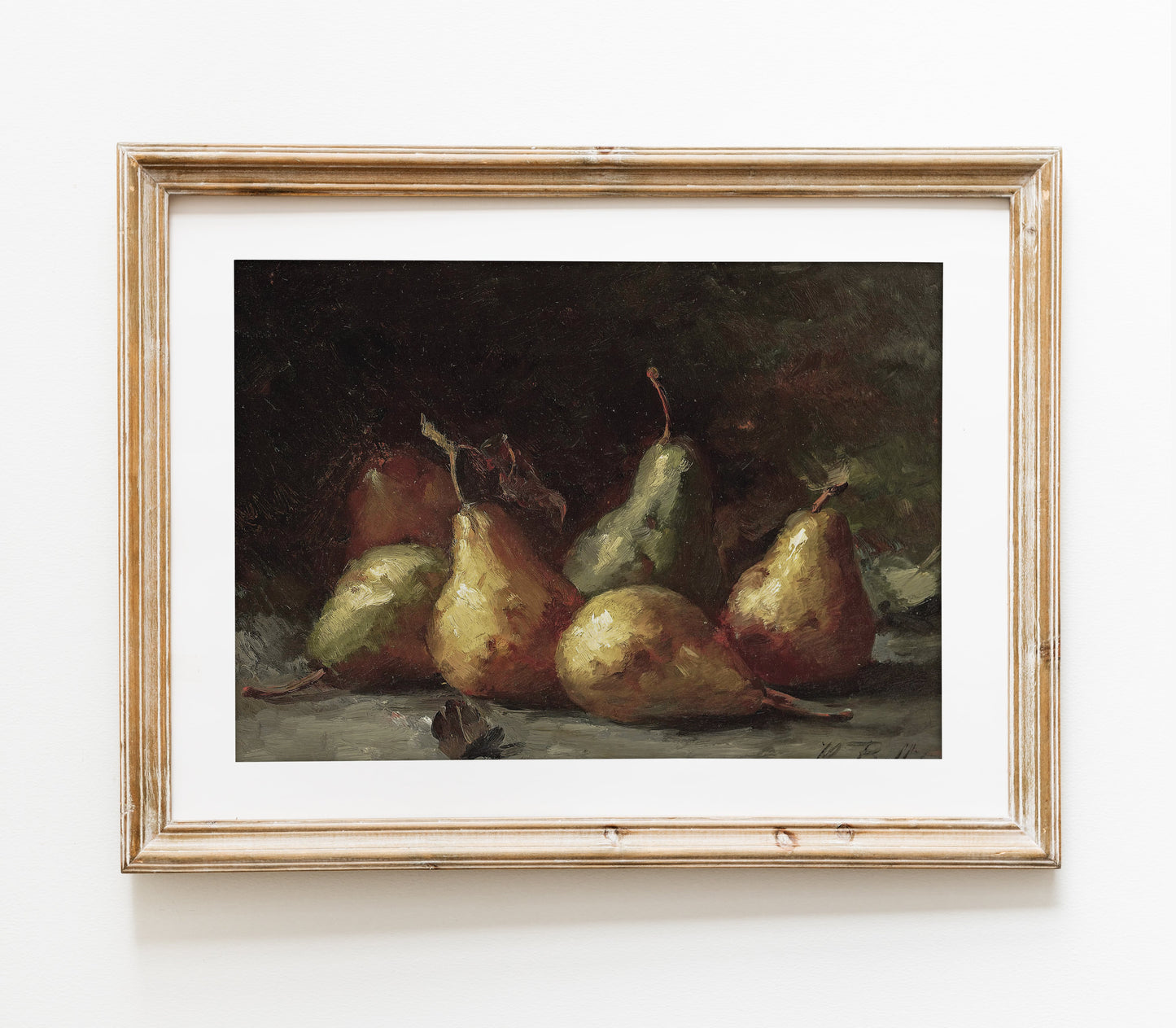 Impression d'art fruitier d'ambiance vintage S0149