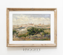 Impression d'Art Paysage Village Vintage L0144