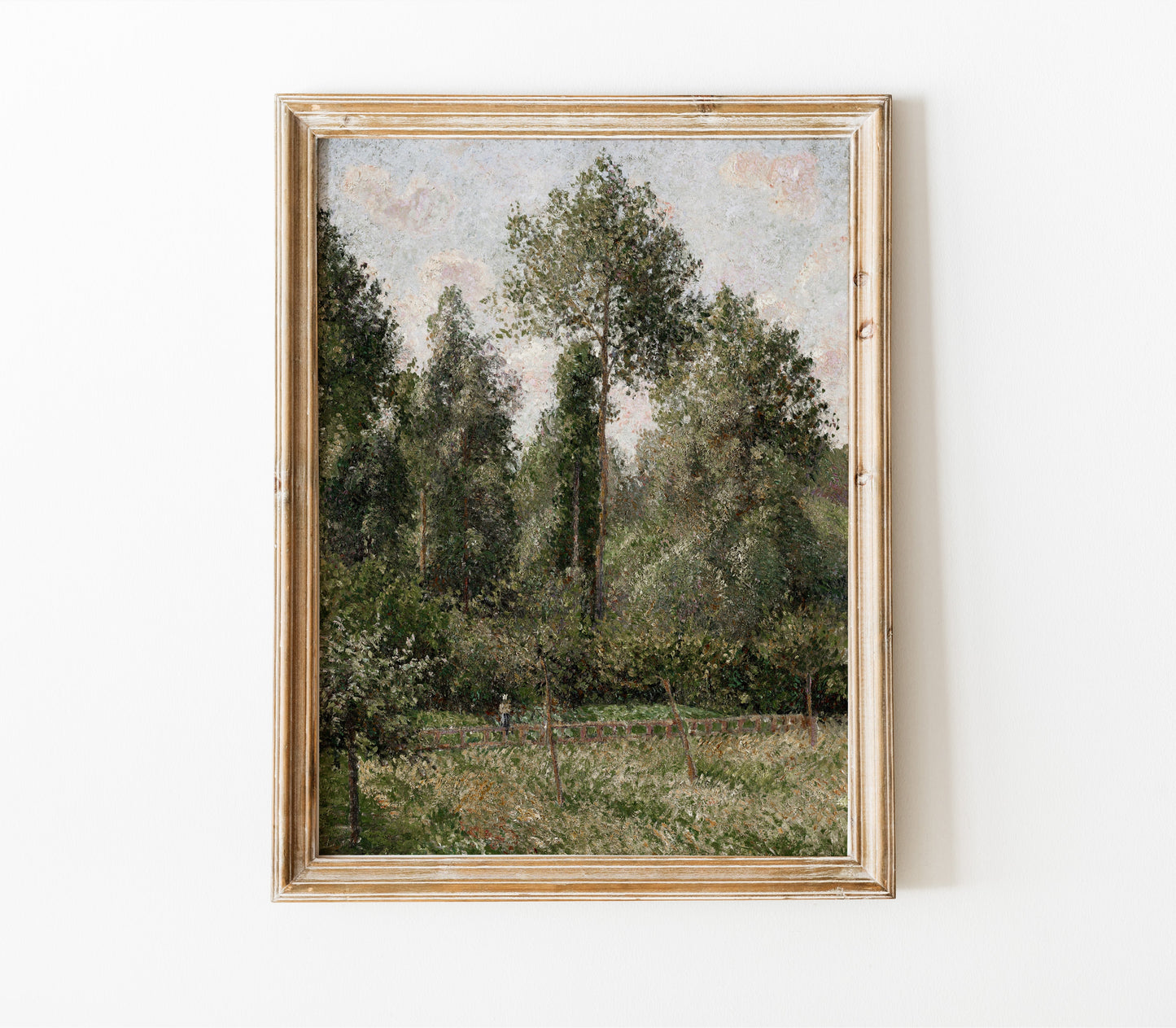 Impression d'art Paysage Arbre Vintage L0192