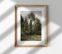 Impression d'art Paysage Arbre Vintage L0192