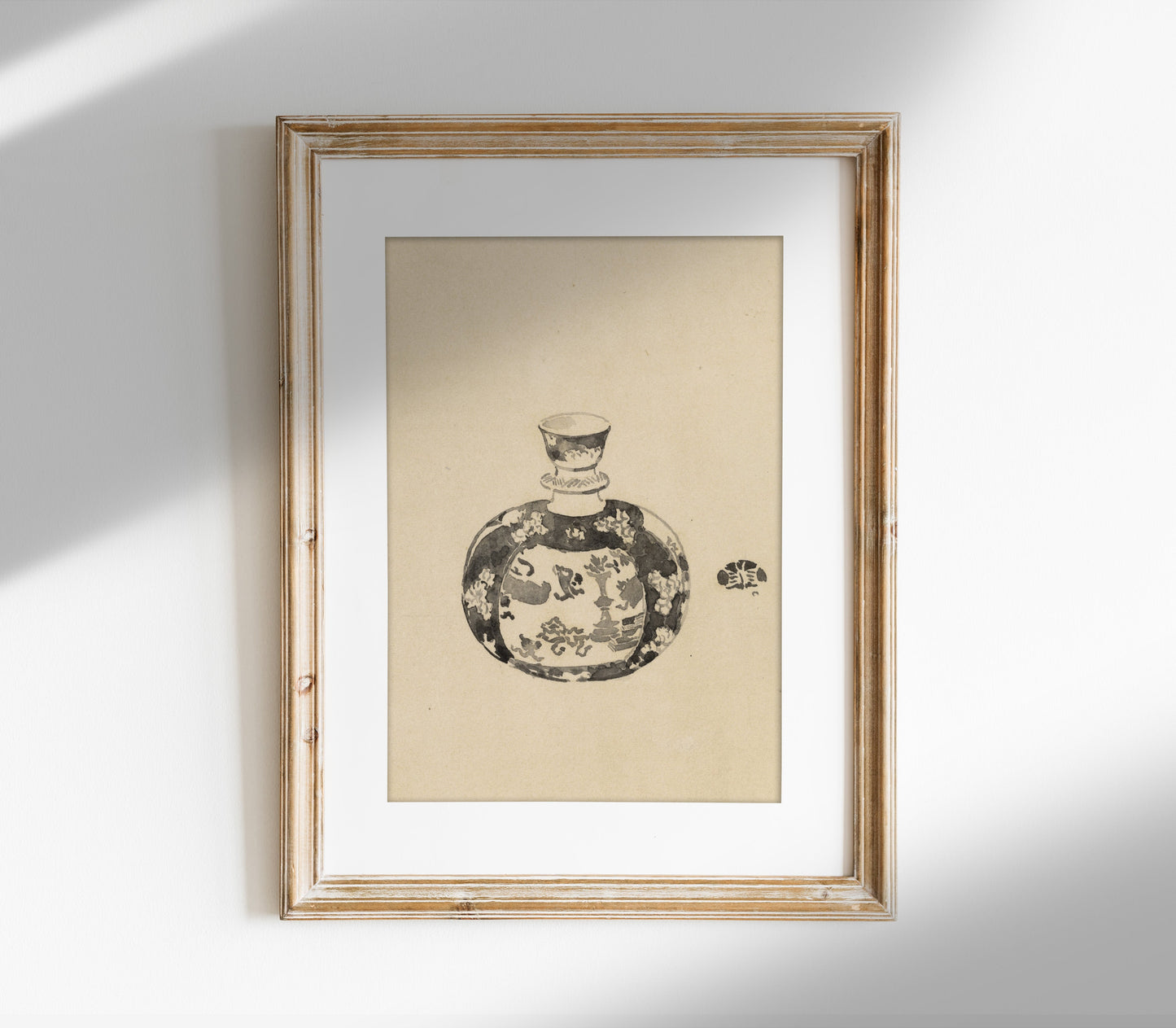 Bocal vintage avec couvercle II Imprimé d'art SK0151
