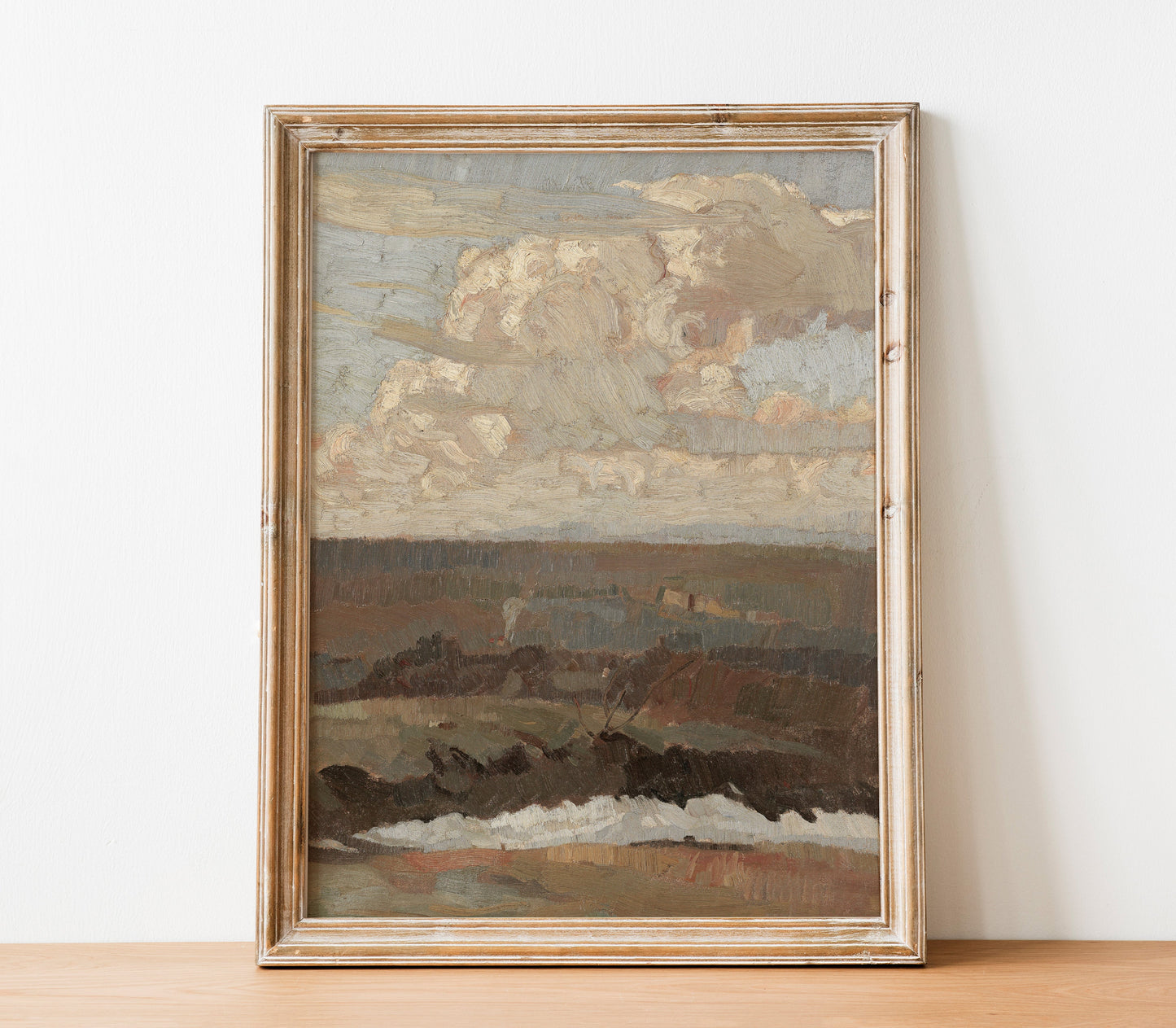Estampe d'art paysagère neutre L0202