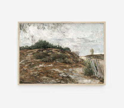 Impression d'Art Paysage Vintage L0100