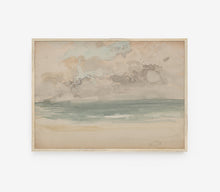 Impression d'art Paysage côtier vintage L0102
