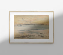Impression d'Art Paysage Côtier Vintage L0103