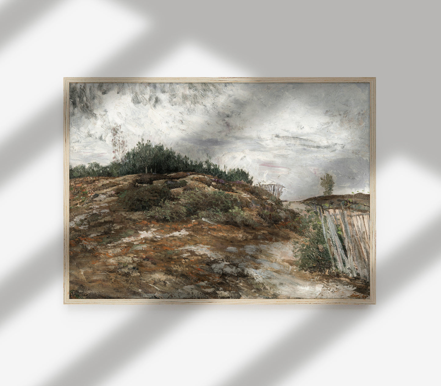 Impression d'Art Paysage Vintage L0100