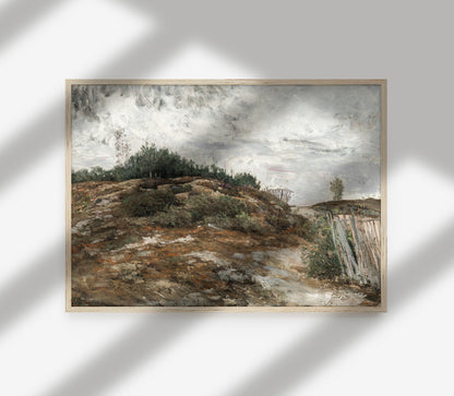 Impression d'Art Paysage Vintage L0100