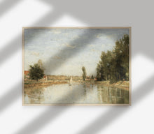 Impression d'art Paysage nautique vintage L0111