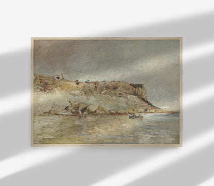 Impression d'art Paysage chaleureux vintage L0115