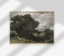 Impression d'art Paysage Vintage Ambiance Lever de Soleil L0137
