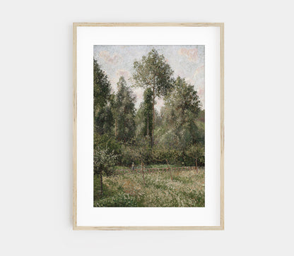Impression d'art Paysage Arbre Vintage L0192