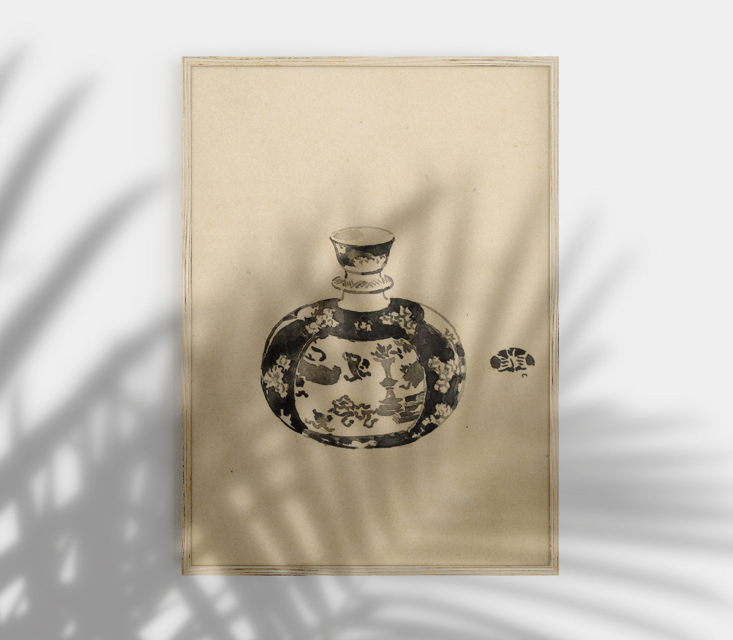 Bocal vintage avec couvercle II Imprimé d'art SK0151