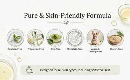 Collagen Face Serum with Tetrapeptide-7 for Anti Aging & Smooth Skin