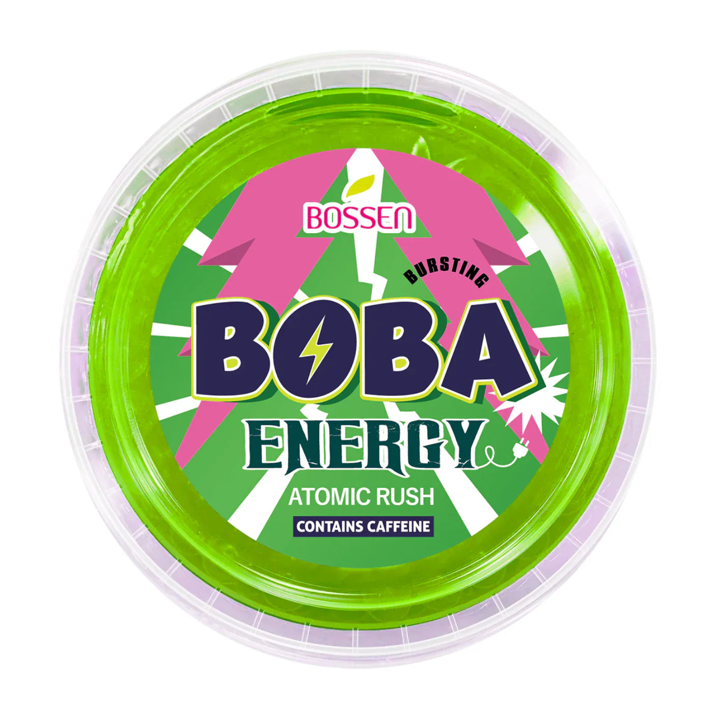 « OFFRE EXCEPTIONNELLE » Perles de boba éclateuses Atomic Rush ÉNERGIE | Boba perles de fruits caféinées | Distribution Bossen Canada pour la restauration | Livraison gratuite au Canada pour les commandes de plus de 199 $ CA