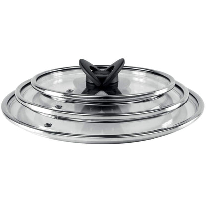 T-FAL Non-Stick Stackables 10pc Cookware Set - B198SA74