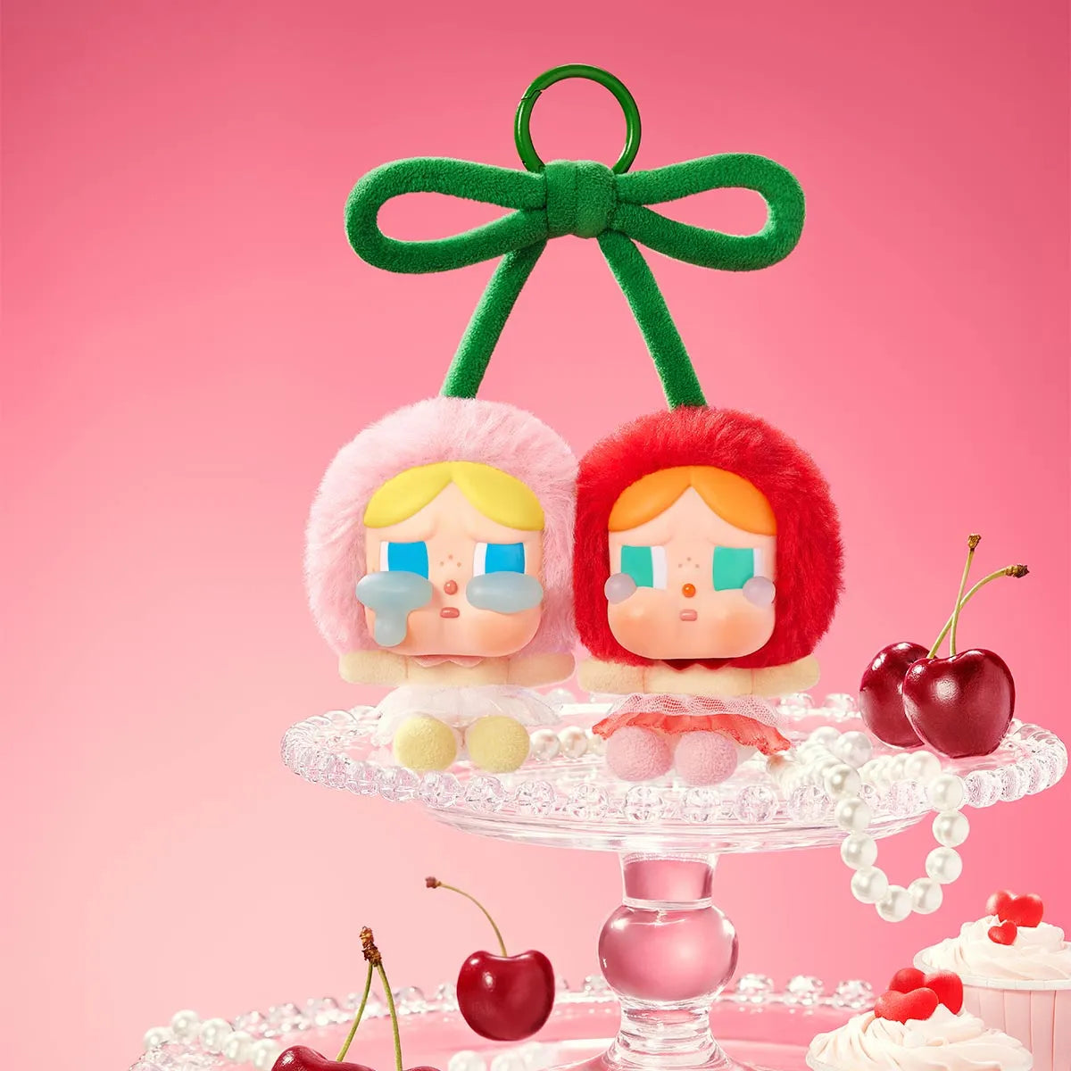 CRYBABY Crying For Love Series-Vinyl Peluche Carte suspendue (Je t'aime beaucoup)