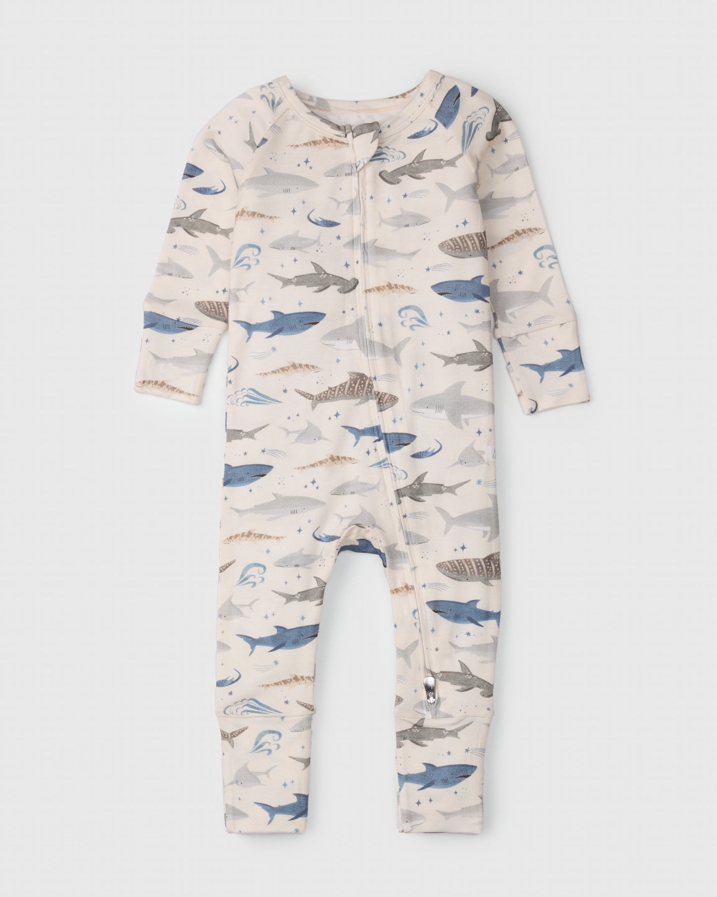 Baby Sleeper TENCEL™ - Smiley Sharks